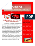 Digital PBL: Inappropriate? Are You Still Stuck in That Mode?