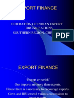 Export Finance  