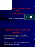 Imf and World Bank 