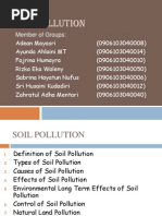 Soil Pollution