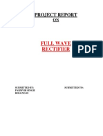 Full Wave Rectifier