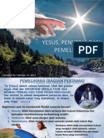 2013 Kwartal 1 Pelajaran 8 - Yesus, Penyedia Dan Pemelihara