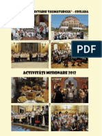 Activităţi misionare 2012