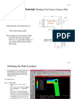 ABAQUS/CAE Tutorial:: Plotting Field Output Along A Path