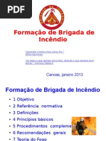 Formação de Brigada de Incêndio