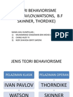 Tajuk3 - Teori Behaviorisme