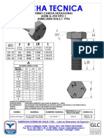 Ficha Tecnica Perno Hexagonal Astm a-394 Tipo 1