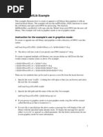 The Dwg2Celllib Example: Instruction For The Example'S Use in Graphics Mode