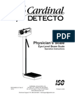 Detecto 339 Manual