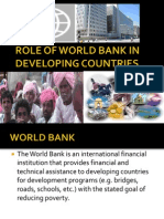 Role of World Bank