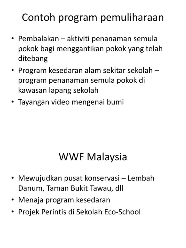 Contoh Program Pemuliharaan Kestabilan Struktur Pdf