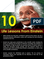 10 Life Lessons From Einstein