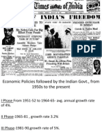 Indian Economy First Phase
