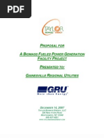 Taylor Biomass Energy Proposal