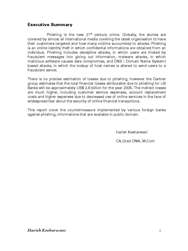 Phishing attack website picture