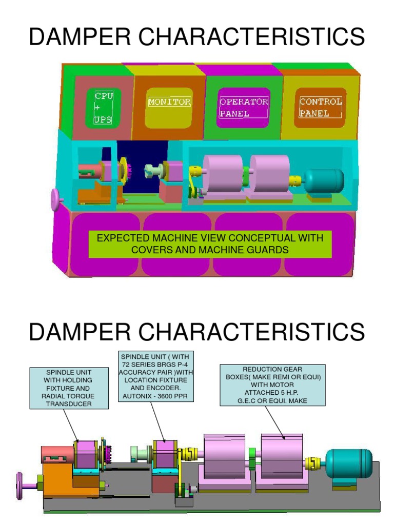 Damper Characteristics and Machine View | PDF | Computers