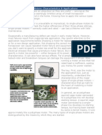 Single-Phase Electric Motor Characteristics and Applications