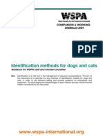 Identification Methods For Dogs and Cats