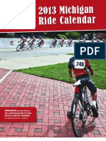 2013 Michigan Ride Calendar