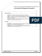 Module 6: Environmental Management Program(s) : EMS Template Revision 2.0 (March 2002)