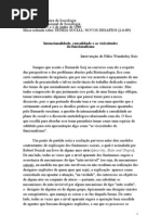 Intencionalidade, Causalidade e as Vicissitudes Do Funcionalismo