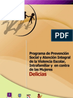 Prevencion de La Violencia Escolar Intrafamiliar y Contra Las Mujeres