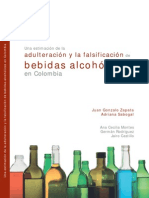 Adulteración y La Falsificación de Bebidas Alcohólicas en Colombia