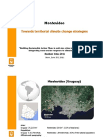 Presentation of Montevideo's Territorial Climate Change Strategy