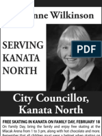 City Councillor, Kanata North