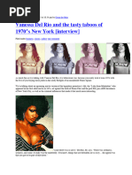 Download Vanessa Del Rio and the tasty taboos of 1970s New York by Vanessa del Rio Film Project SN126237379 doc pdf