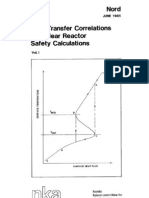 Heat Transfer Correlations in Nuclear Reactor Safety Calculations PDF