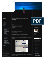 Servidor de Correo Windows Server 2008