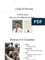The End of Poverty: Jeffrey Sachs Director, UN Millennium Project