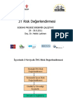 3T RİSK DEĞERLENDİRME