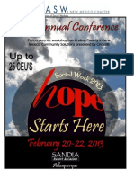 NASW: New Mexico 33rd Annual Conference Brochure