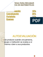 Power Point Evaluacion Mat