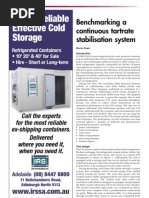 Della Toffola Pacific - Continuous Tartrate Stabilisation (CTS) by Warren Roget