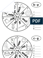 Phonics B-P, C-G, D-T