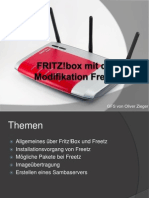 FRITZ!Box Mit Der Modifikation Freetz