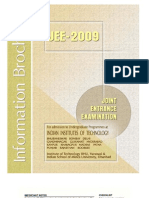 IIT JEE 2009 Brochure