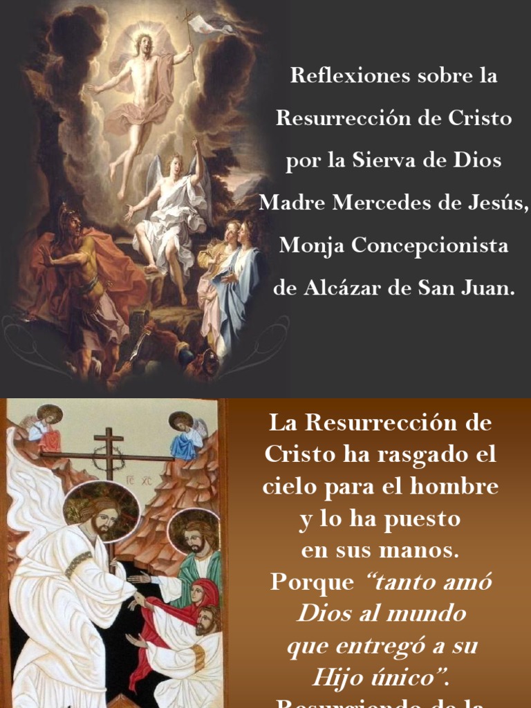 Resurreccion | PDF | La resurrección de Jesús | Cristo (título)