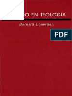 Lonergan Bernard Metodo en Teologia