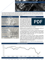 Element Global Opportunities Equity Portfolio - August 2011