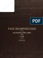 (1917) Manual of Pack Transportation: Quartermaster Department