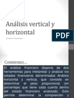 Análisis Vertical y Horizontal