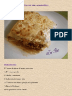 Lasaña Con Salsa Boloñesa PDF