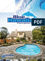 Blue Hawaiian Fiberglass Pools