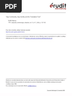 Download Gay Community Gay Identity and the Translated Text by lixiaoxiu SN12630895 doc pdf