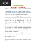 Download CALCULUS INTEGRATION- PART I by Examvillecom SN12631212 doc pdf