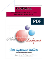 Proposal Penawaran Website Sekolah by Heri Syaifudin SMK Muhammadiyah 3 Surakarta